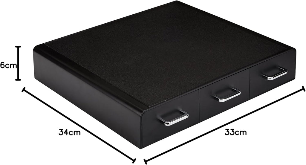 Coffee Pod Storage Drawer for K-Cup Pods, 36 Pod Capacity, Black