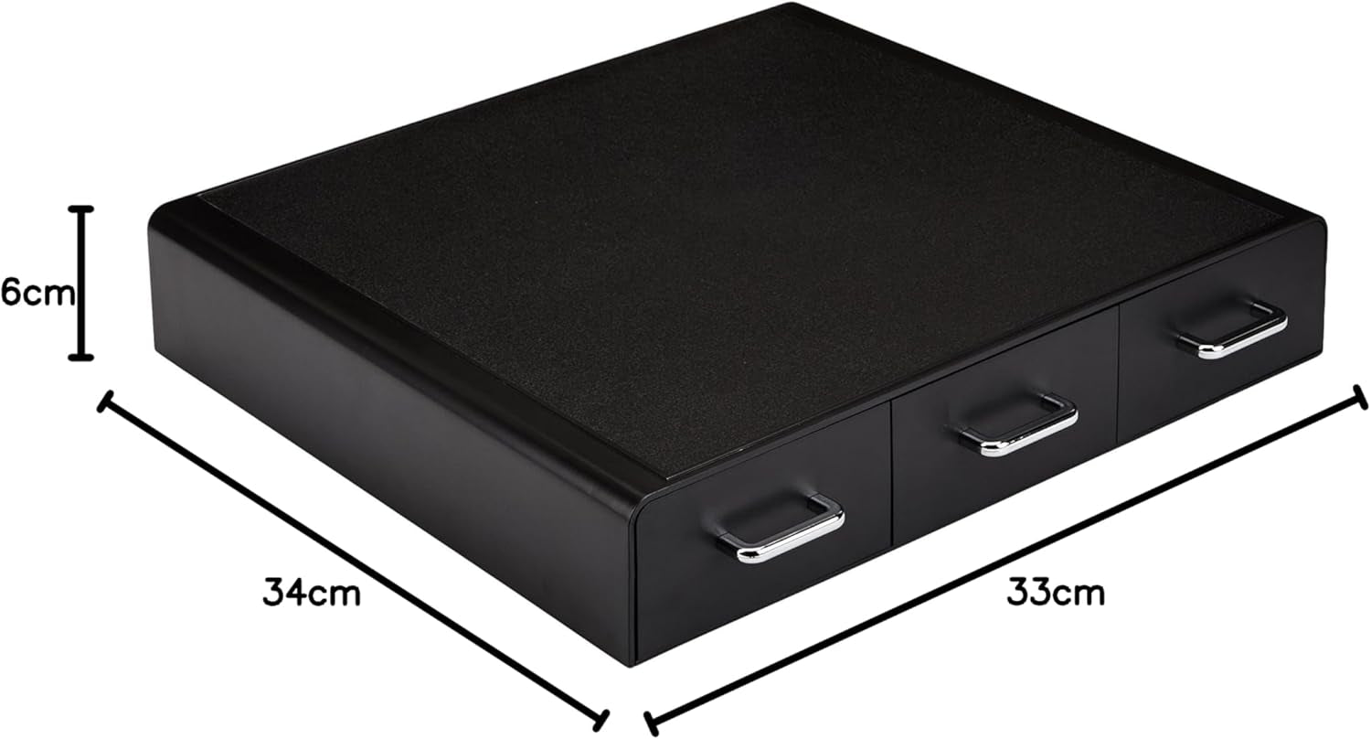 Coffee Pod Storage Drawer for K-Cup Pods, 36 Pod Capacity, Black