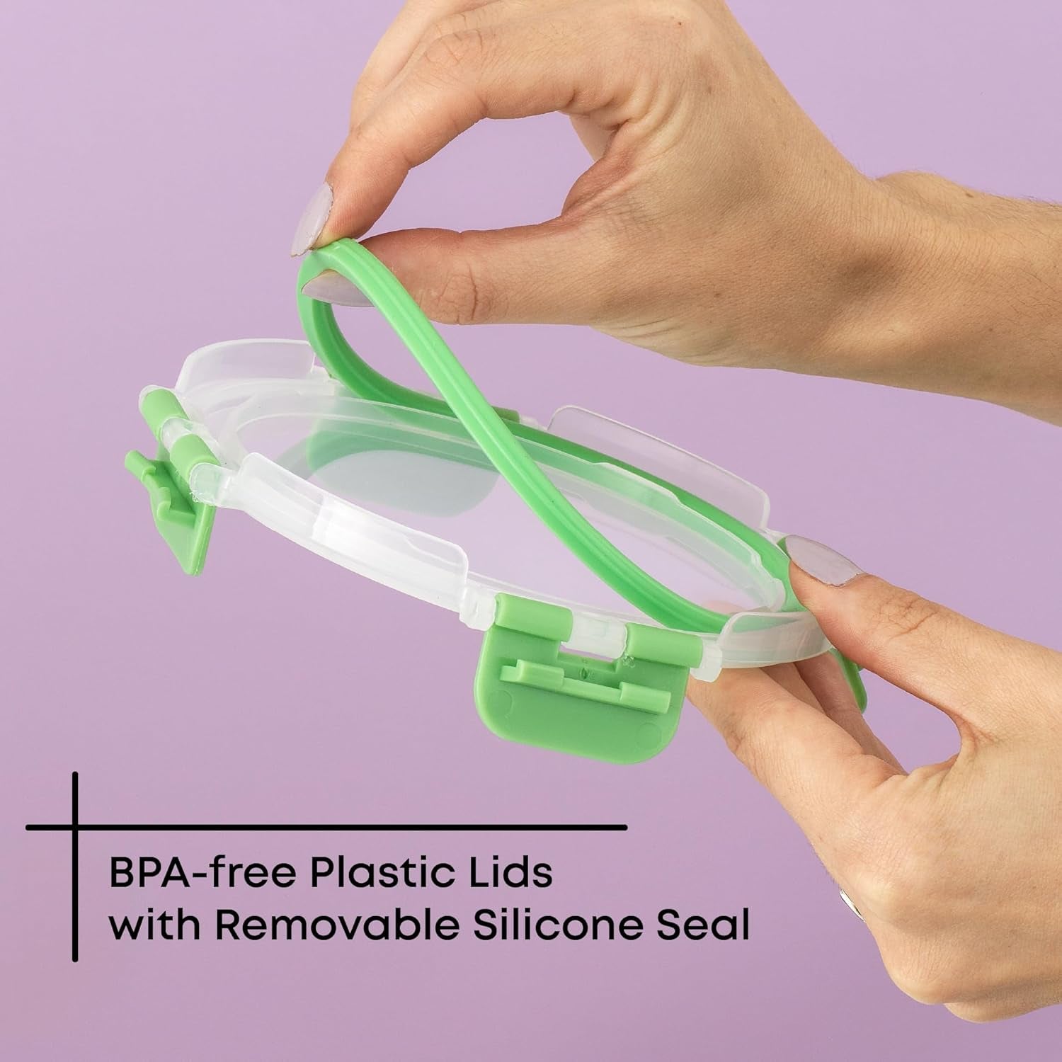 Joyful 24Pc Borosilicate Glass Storage Containers with Lids. 12 Airtight, Freezer Safe Food Storage Containers, Pantry Kitchen Storage Containers, Glass Meal Prep Container for Lunch