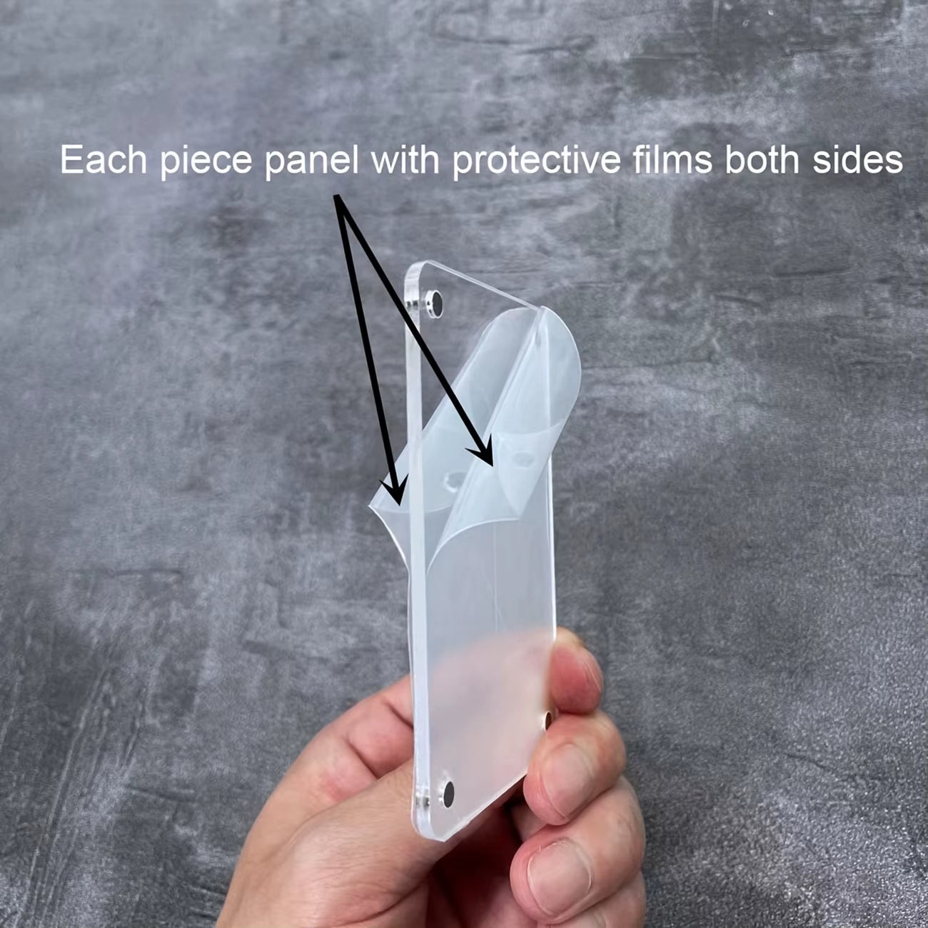 Acrylic Refrigerator Magnetic Frame, Clear Reversible Refrigerator Magnet Photo Frame, Display Frame, for Fujifilm