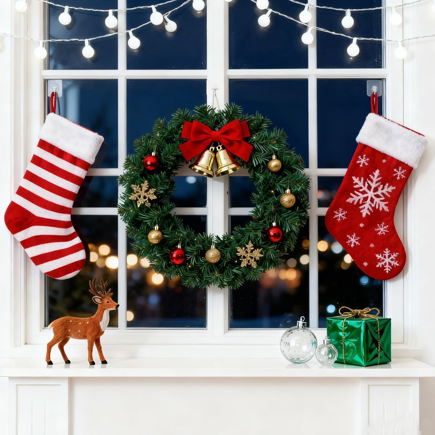 Wall Hooks 15 Pounds (Max) Heavy Duty Hooks Adhesive Hooks Transparent Hook 180 Degree Rotating without Nails Reusable Waterproof and Oilproof-10 Packs