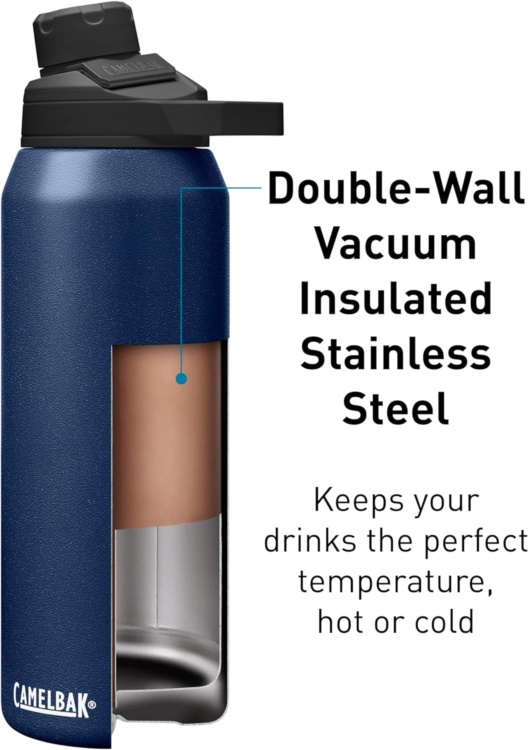 Chute Mag Stainless Steel Vacuum Insulated 1L