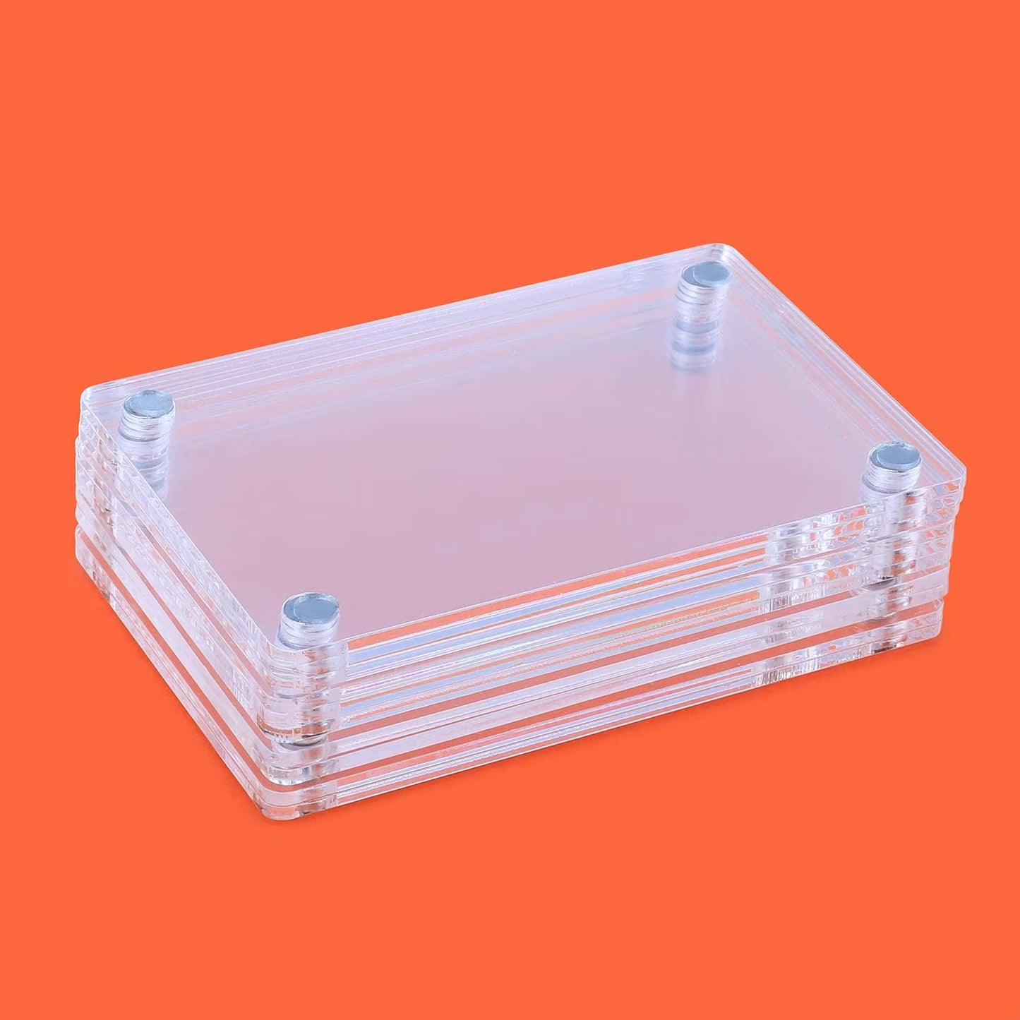 Acrylic Refrigerator Magnetic Frame, Clear Reversible Refrigerator Magnet Photo Frame, Display Frame, for Fujifilm