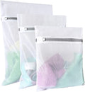 Lingerie Bags for Washing Delicates,Small Fine Mesh Laundry Bags,3Pcs(1 Large,1 Medium,1 Small)
