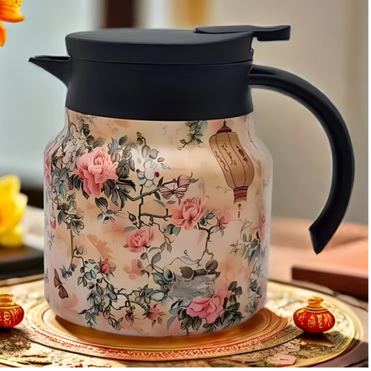 Vintage Thermal Insulation Tea & Coffee Pot – Keep Your Drinks Hot in Style